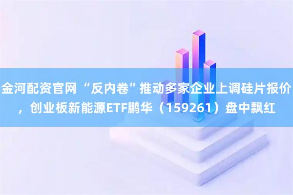 金河配资官网 “反内卷”推动多家企业上调硅片报价，创业板新能源ETF鹏华（159261）盘中飘红